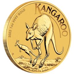 Australian Kangaroo 2022 1oz Gold Bullion Coin