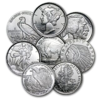 1/10 oz Silver Round