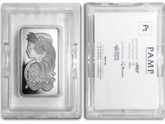 10 Oz Platinum Bar