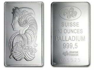 10 Oz Palladium Bars