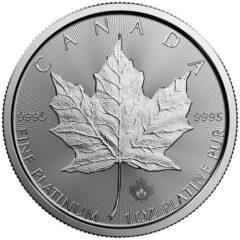 1 oz Canadian Platinum Maple Leaf Coin