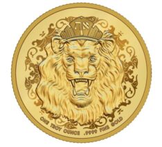 2020 1 oz Roaring Lion Proof Gold Coin