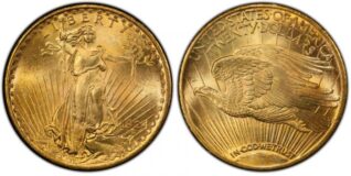 $20 St Gaudens Gold Double Eagle MS-65 PCGS - Image 2