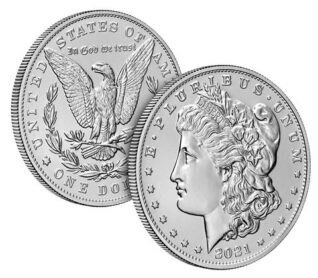 1921 morgan silver dollar - Image 5