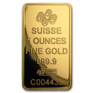5 oz Gold Bar PAMP Suisse - Image 2
