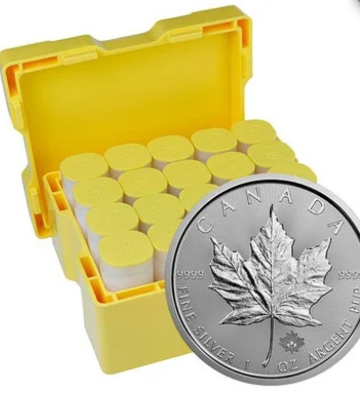 500 coin maple leaf monster box