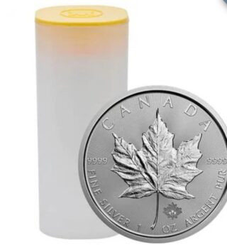 2022 Canadian Silver Maple Leaf Tube