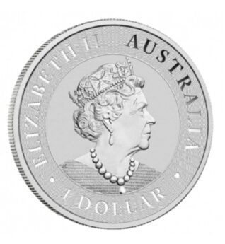 Australian Silver kangaroo 1 Oz - Image 2