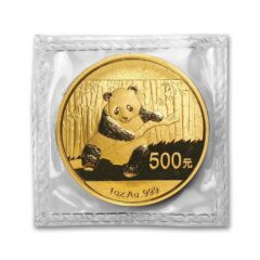 1 oz Chinese Gold Panda Coins – Random Year