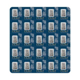 Multigram+25 Platinum - Qty 25 1 Gram Platinum Bars