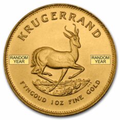 South African 1 oz Gold Krugerrand Coin