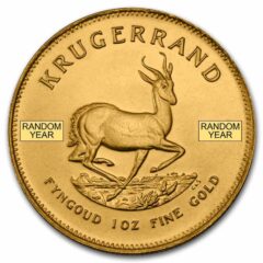 1 Oz South African Gold Krugerrand Coin