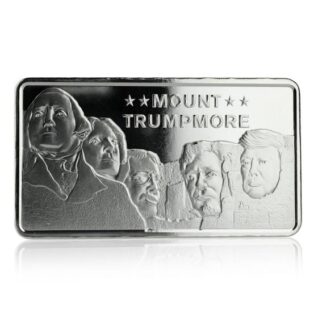 10 oz Mount Trumpmore Silver Bar - Image 2